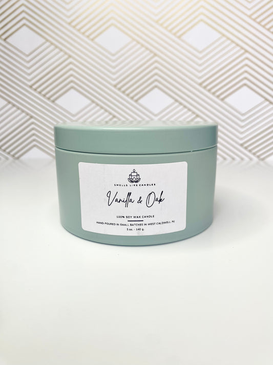 Vanilla & Oak Candle